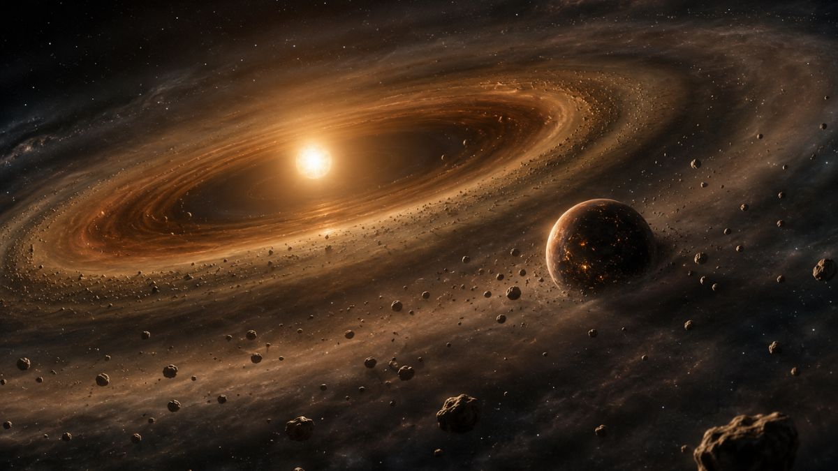 Nacimiento de un sistema planetario