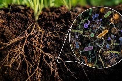 Raices y vida microbiana del suelo