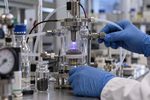 Reactor de plasma en laboratorio